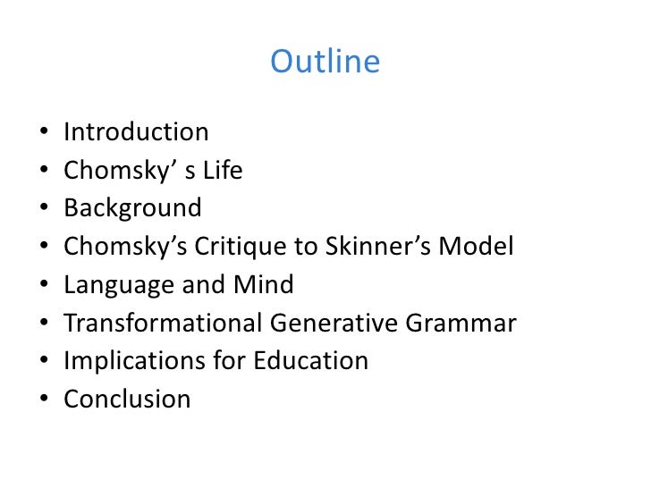 The Transformational-Generative Paradigm and Modern Linguistic Theory